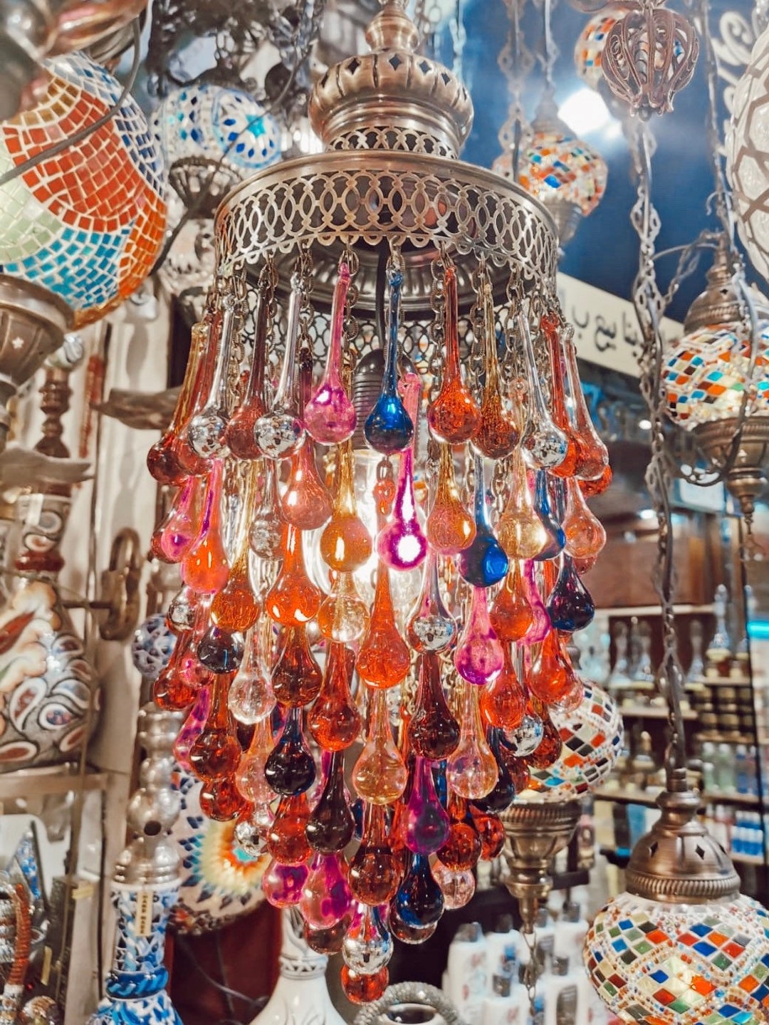 Ottoman Turkish Chandelier, Restaurant / Cafe Lighting, Luxury