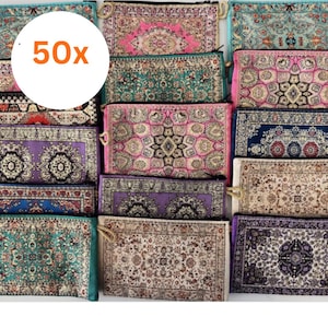 50 grands porte-monnaie turcs, porte-monnaie orientaux, 50 porte-monnaie, cadeau en gros, porte-monnaie en gros, porte-monnaie kilim, porte-monnaie kilim