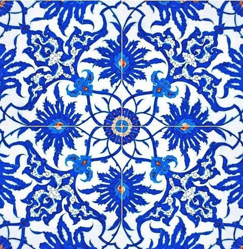 Turkish Rug Sticker 10x Peel and Stick Turkish Ceramic Design Sticker, Each Sticker 20x20 ...