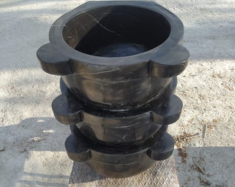 Marble Sink, Marble Basin, Black Turkish Hamam Sink, Hamam Kurna