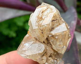 44g Natural Pakistani Fenster Skeletal Quartz Crystal/Window Crystal Quartz/Double Terminated Skeleton Crystal/56*40*24mm