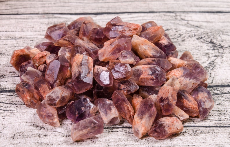 Skeletal Amethyst Phantom Crystal Points Amethyst Specimen Purple Stone,Amethyst Geode,Amethyst Nuggets Amethyst Points,Rock Loose Gemstone