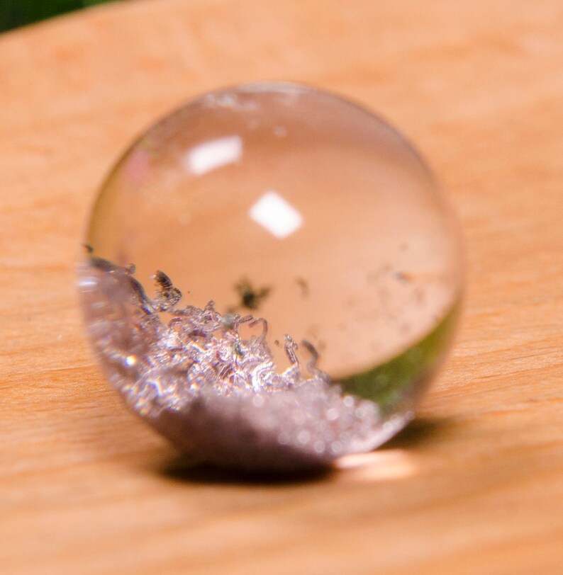 AAAAA Clear Garden Phantom SpherePhantom Quartz PendantScenic Quartz PendantLodaliteCrystal NecklaceGift for Girlfriend