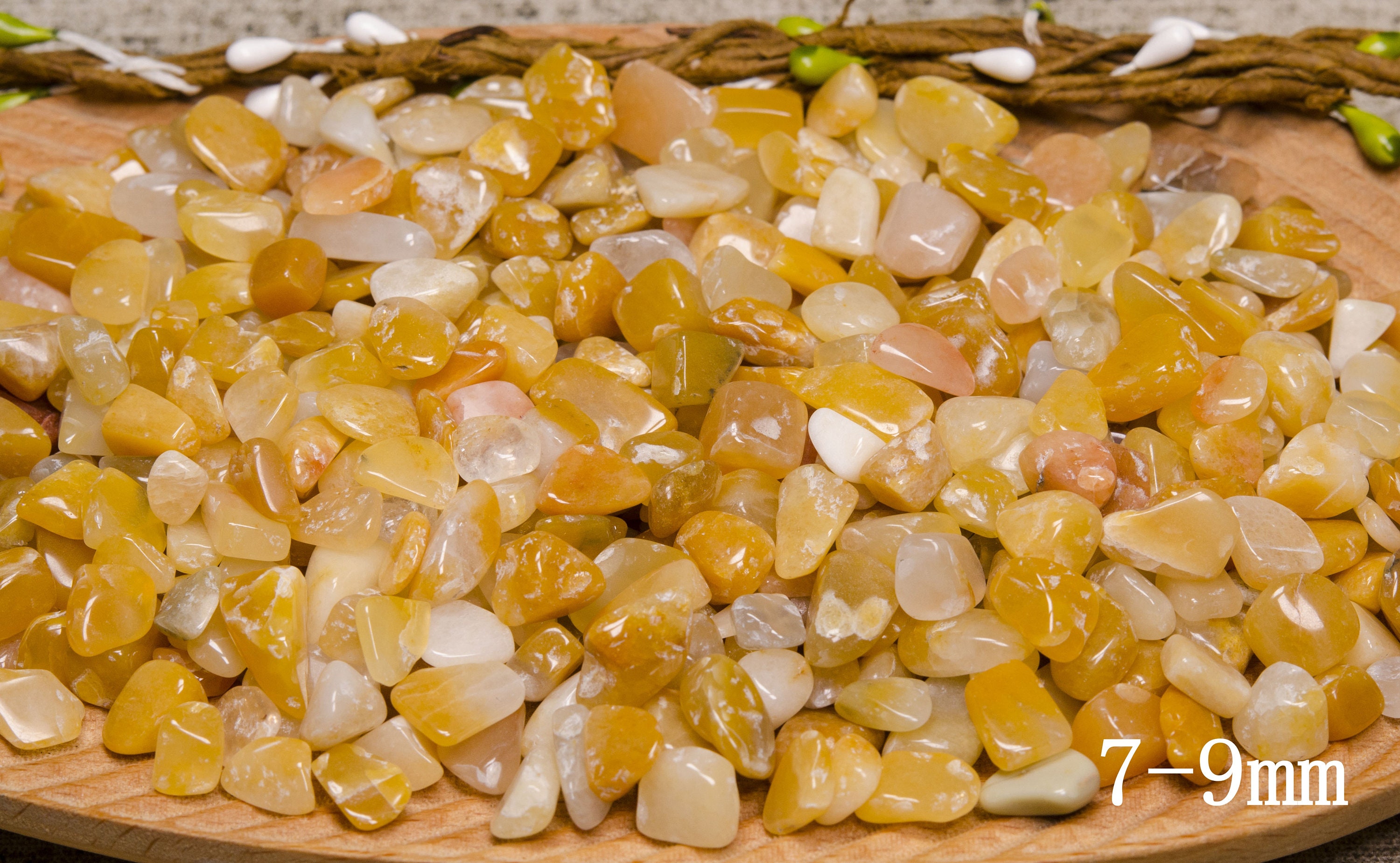 Wholesale Natural Yellow Jade Crystal Stoneyellow Jade Etsy