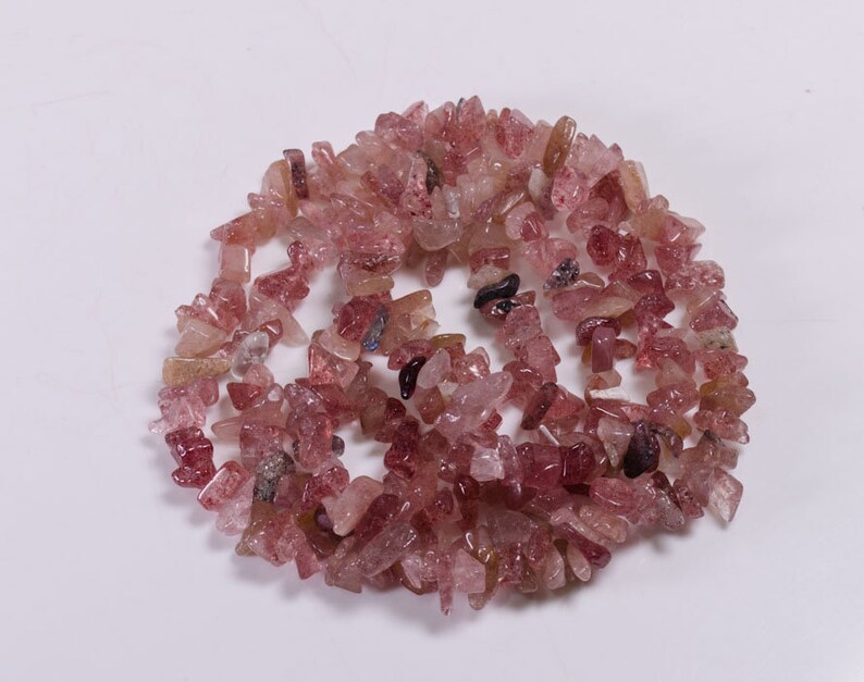 Wholesale Full Strand Natural Strawberry Quartz beads,Jewelry,Necklace,Pendant,Crystal Necklace,Gift for Her,Gemstone Necklace