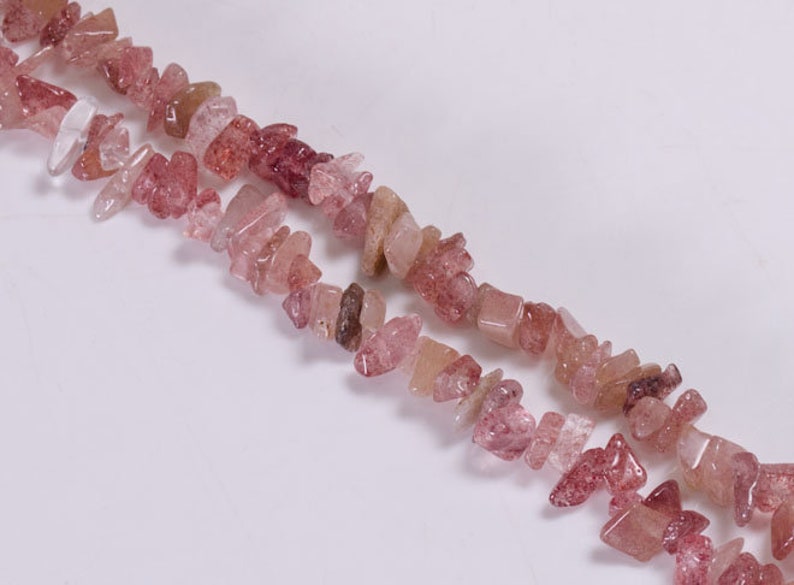 Wholesale Full Strand Natural Strawberry Quartz beads,Jewelry,Necklace,Pendant,Crystal Necklace,Gift for Her,Gemstone Necklace
