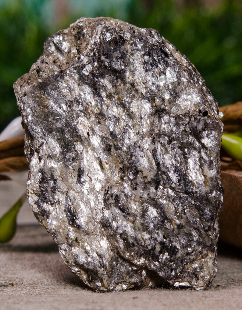 21g Natural Mica Stone With Mica/natural Raw Etsy