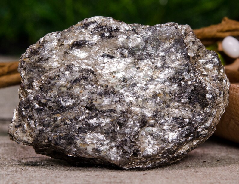 21g Natural Mica Stone With Mica/natural Raw Etsy