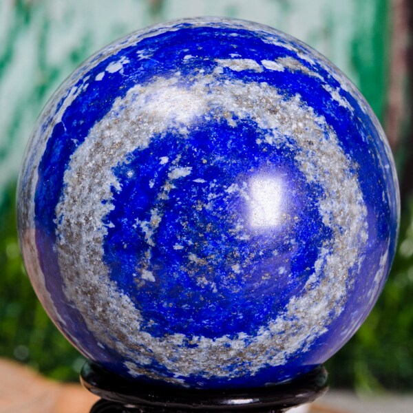 2"Lapis Lazuli Crystal Sphere, Lapis Lazuli Quartz Ball, Lapis Quartz Kralen, Crystal Healing, Metaphysical,Pagan,Hanger, Ketting, Reiki, Decor