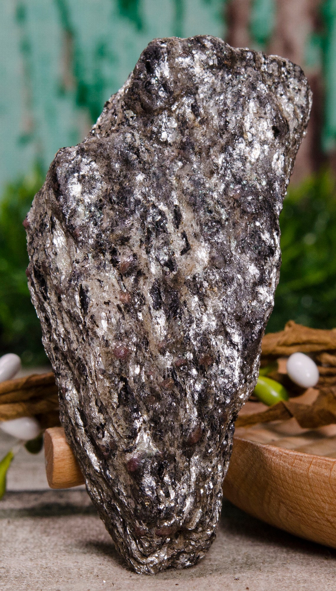 64g Natural Mica Stone With Mica/natural Raw Etsy