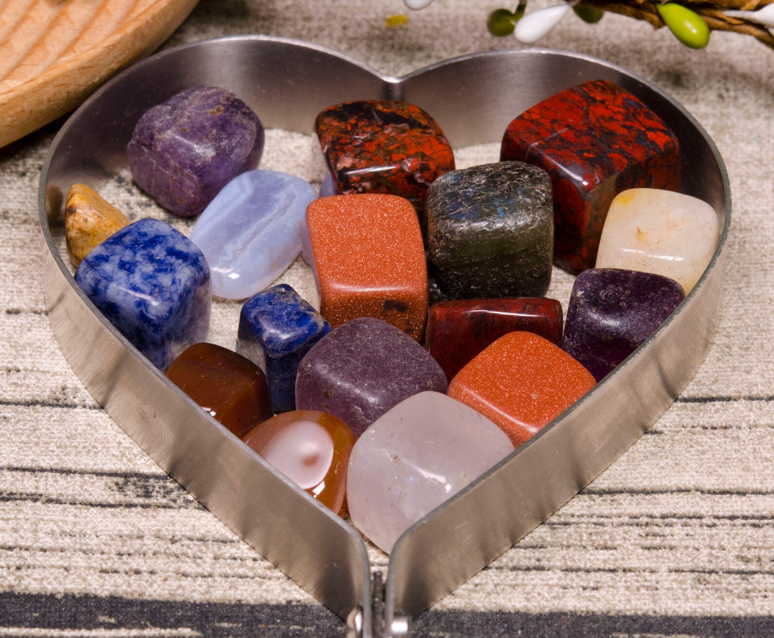 Wholesale Natural Colorful Cube Stonescolorful Cube Crystal Etsy