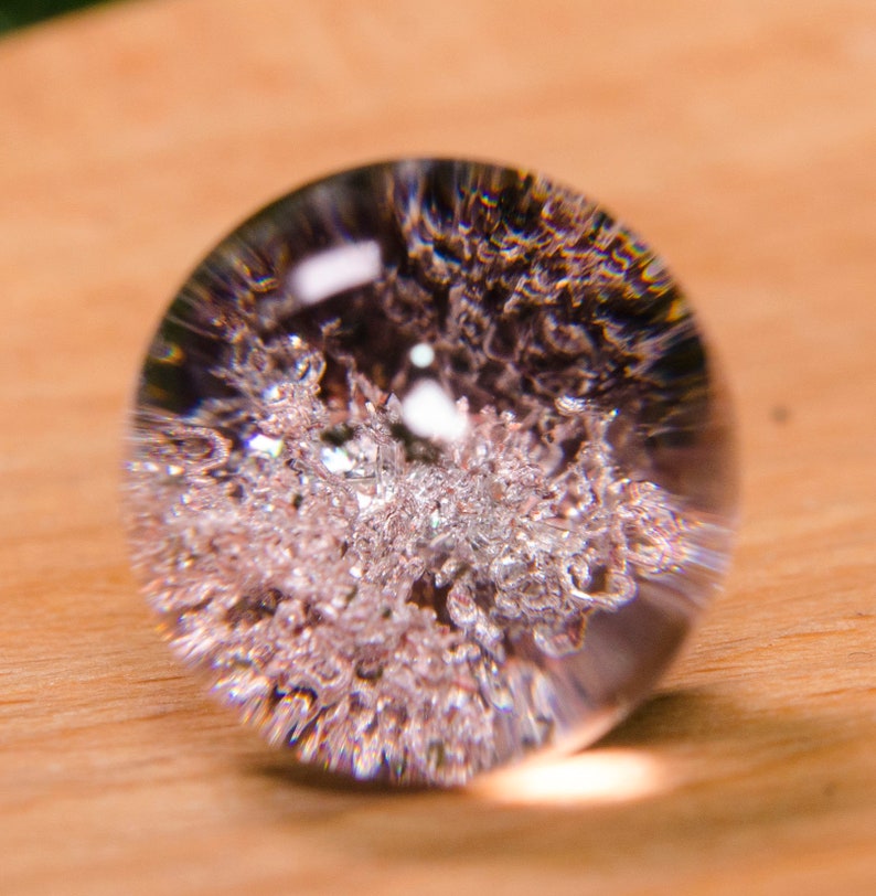 AAAAA Clear Garden Phantom SpherePhantom Quartz PendantScenic Quartz PendantLodaliteCrystal NecklaceGift for Girlfriend