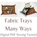 see more listings in the Sewing Tutorials section