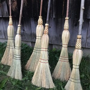 Kitchen Broom, Maple Handmade Broom, House Broom, Wedding Gift, Housewarming image 6