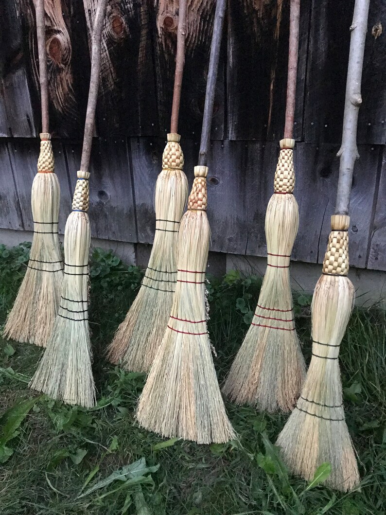 Kitchen Broom, Maple Handmade Broom, House Broom, Wedding Gift, Housewarming image 6