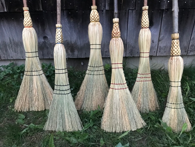 Kitchen Broom, Maple Handmade Broom, House Broom, Wedding Gift, Housewarming image 7