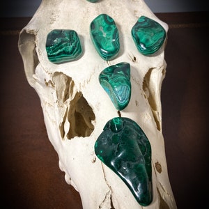 Malachite, Tumbled Malachite, Mother&#39;s Day Gift, Crystal Gridding