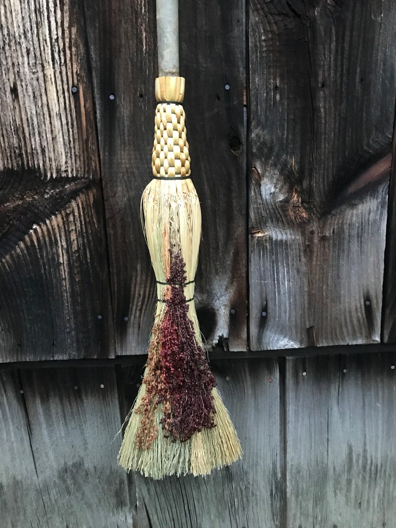 Kitchen Broom, Maple Handmade Broom, House Broom, Wedding Gift, Housewarming image 1