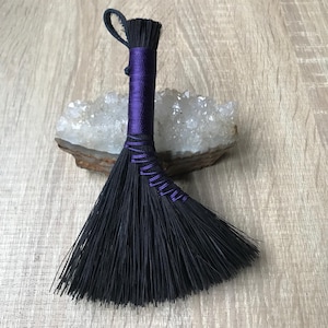 Mini Broom, Altar Besom, Small Witches Broom, Turkey Wing Broom, Gift for Witch, Father's Day Gift