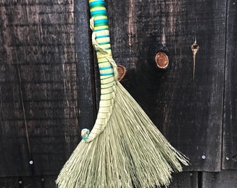 Hand Broom, Rooster Tail Broom, Witches Broom, Housewarming Gift