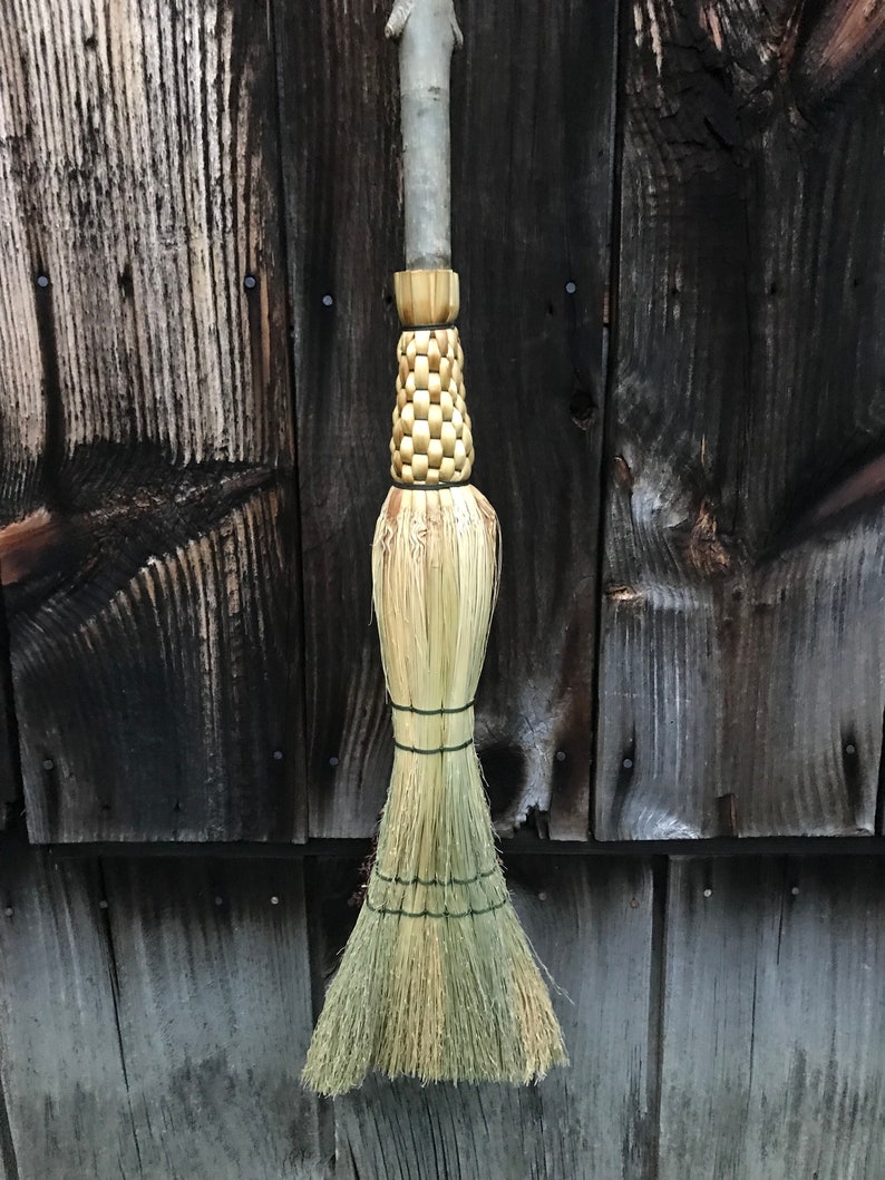 Kitchen Broom, Maple Handmade Broom, House Broom, Wedding Gift, Housewarming image 3