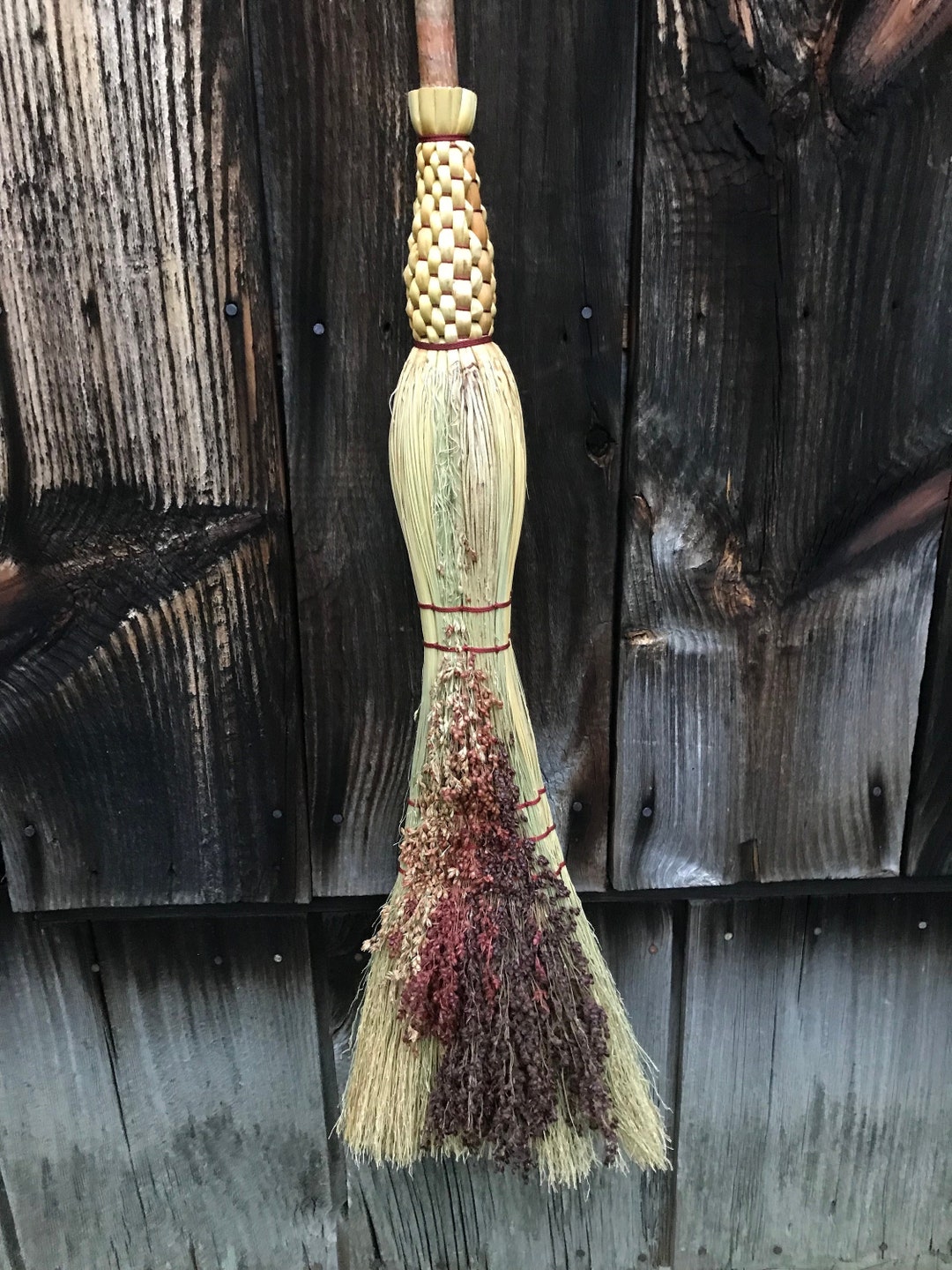 Kitchen Broom, Ash Handmade Broom, House Broom, Wedding Gift