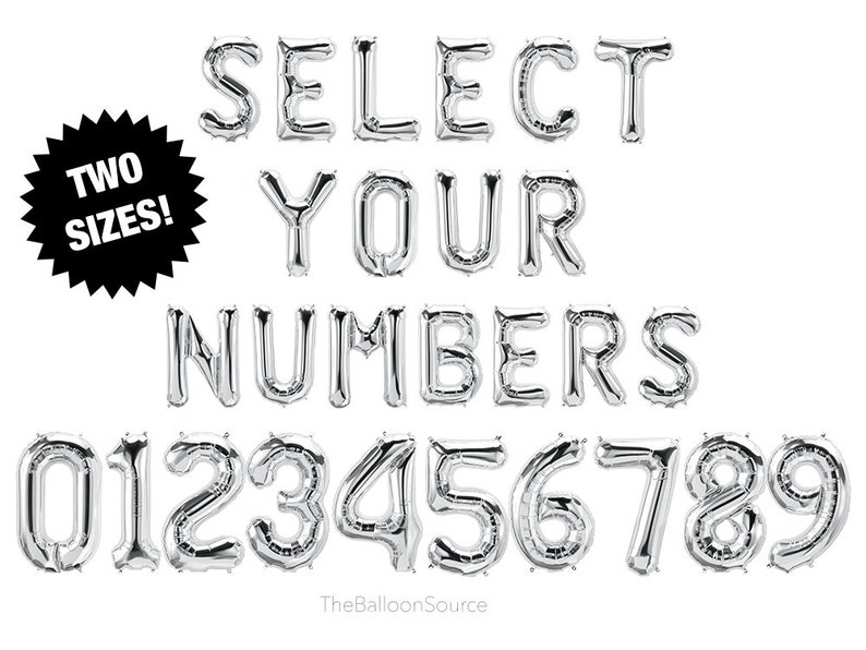 Sweet 16 Balloons Silver Number Balloons 30 New Years Eve 21st Birthday 16 Number Balloons 34 Jumbo Number Balloons for Anniversary