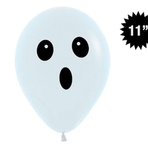 Ghost Latex Balloon | 11&quot; Ghostface Balloons, Scream Balloon, Ghostbusters Theme, Ghost Balloons, Ghost Decorations, Ghost Latex