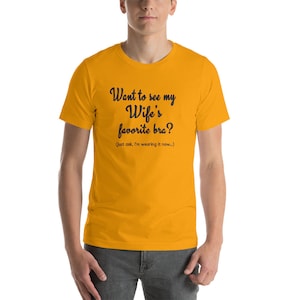 My Wife&#39;s Favorite Bra - Short-Sleeve Unisex T-Shirt