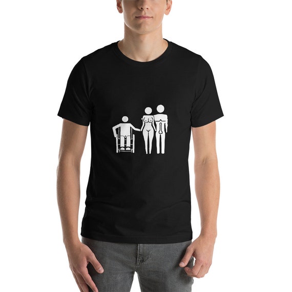 Wheelchair Cuckold Short Sleeve Unisex T Shirt Etsy