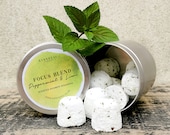 Peppermint Lime Shower Steamers Focus Blend Bath Bombs, Gift Set, Congestion Relief, Mojito