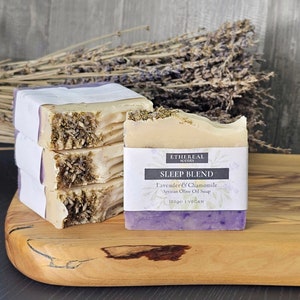 Lavender & Chamomile Sleep Blend Cold Process Soap