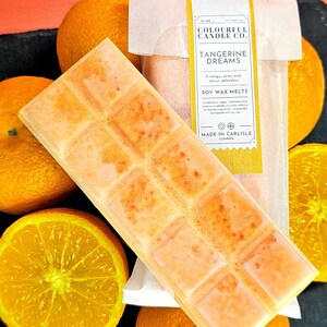 Tangerine Dreams Soy Wax Melt Snap Bar | 002 | Colourful Candle Co.