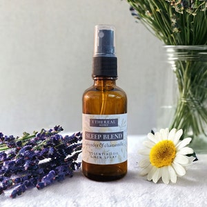 Sleep blend | lavender and chamomile handmade natural scented pillow spray | anti anxiety, natural, vegan | sleep aid linen spray room spray