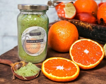 Sweet orange and pumpkin: happy blend blend dead sea bath salts