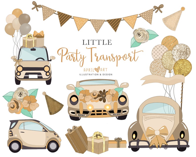 Vehicle Travel DIY Scrapbook Automobile PNG Stationery Party Car Clipart Commercial Use Cute Cars Neutral Cars Transportation