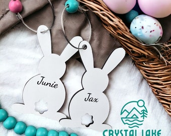 EASTER | Easter Basket Tags | Personalized Easter Basket Tags | Easter Basket | Carrot Tags | Bunny Tag | Spring