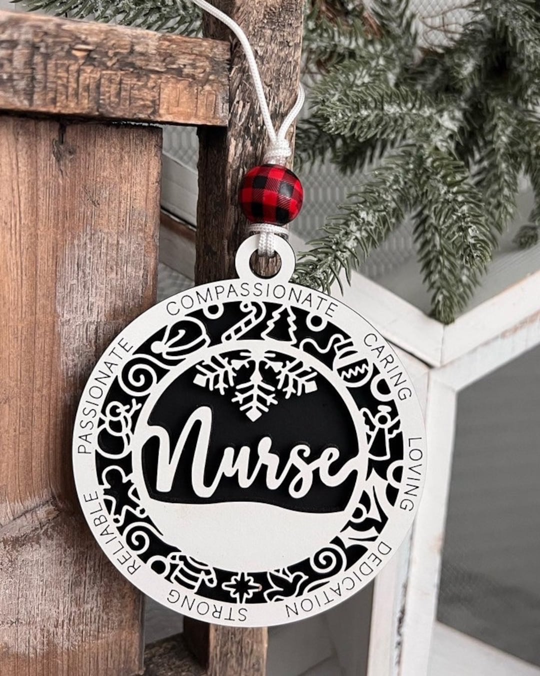 Nurse Christmas Ornament 