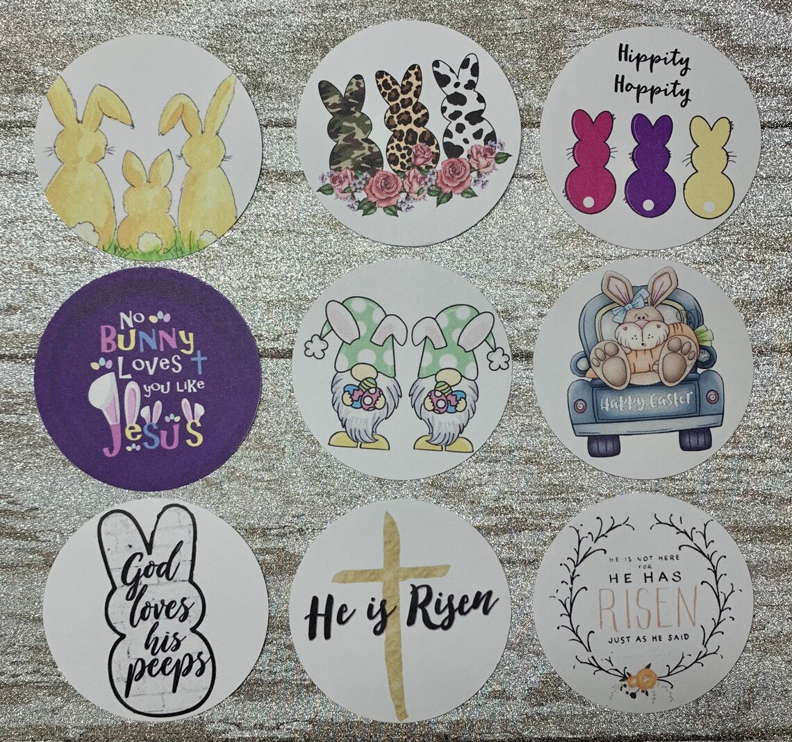 Seasonal Easter Cardstock for Freshies Cardstock Cutouts Etsy