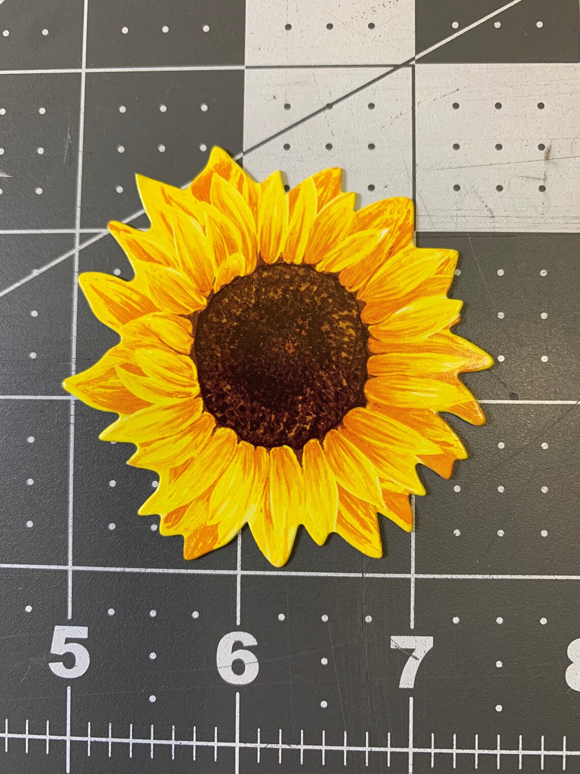 Sunflower Die Cut Cardstock cutouts for Freshies Cardstock Etsy