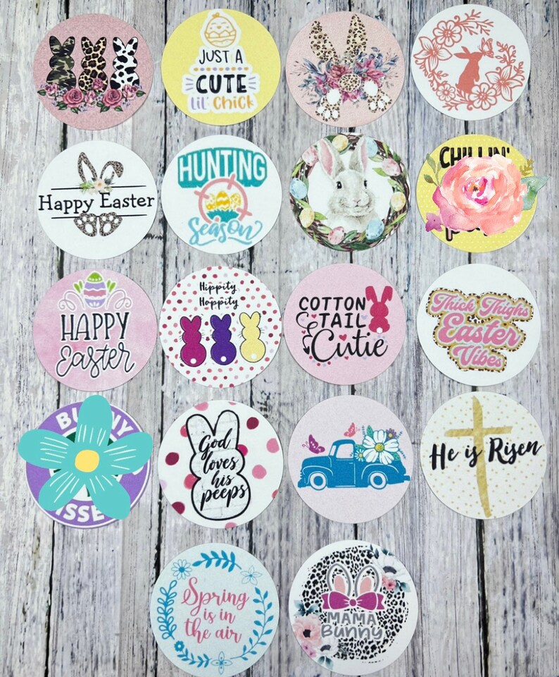 Easter Cardstock Cutouts for Freshies Easter Cardstock Etsy