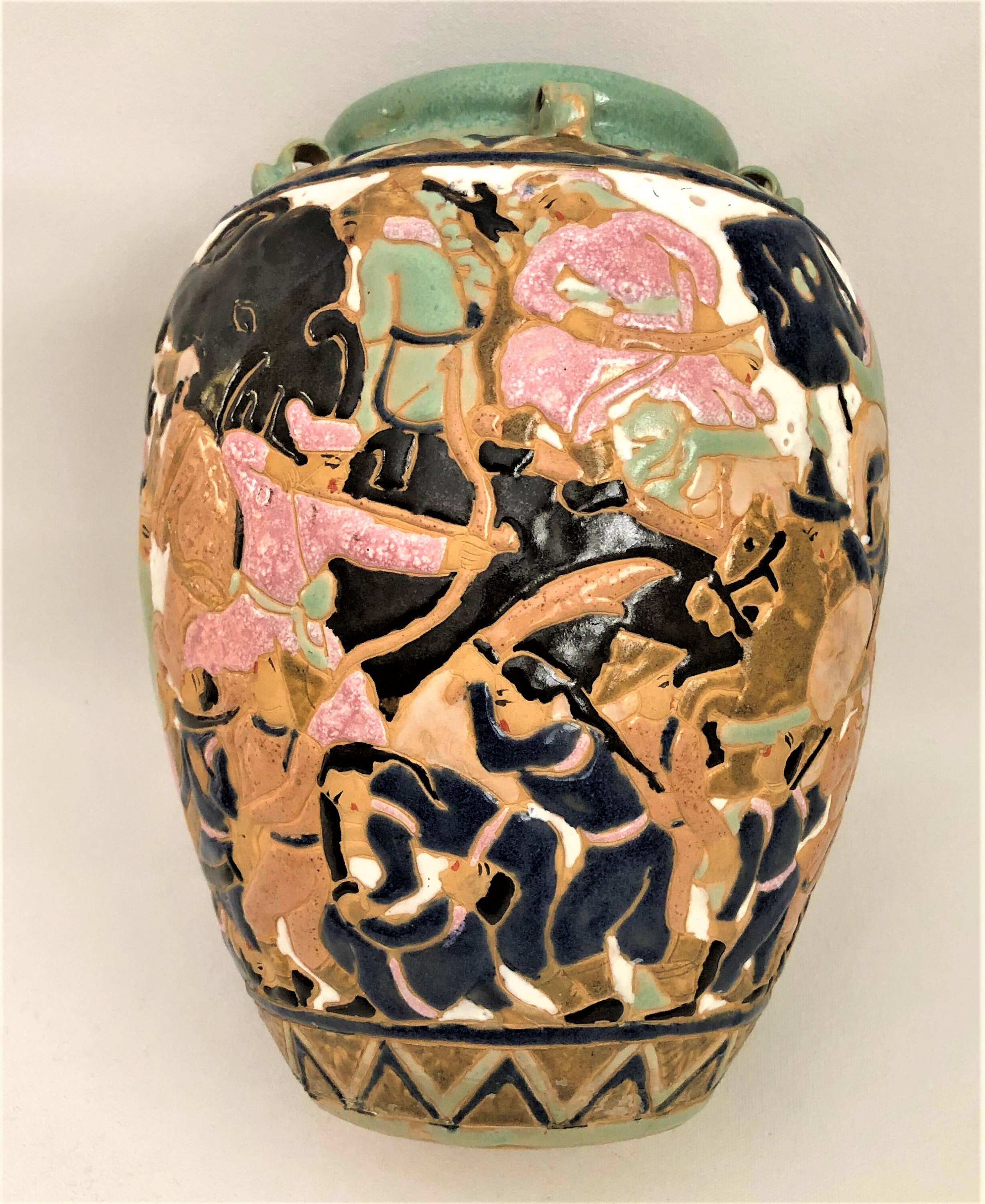 Bien Hoa Ceramics RARE Thanh Le Vase with Legendary The Etsy España