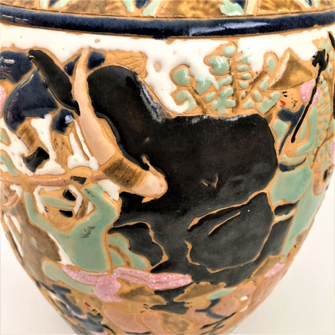 Bien Hoa Ceramics RARE Thanh Le Vase with Legendary The Etsy España