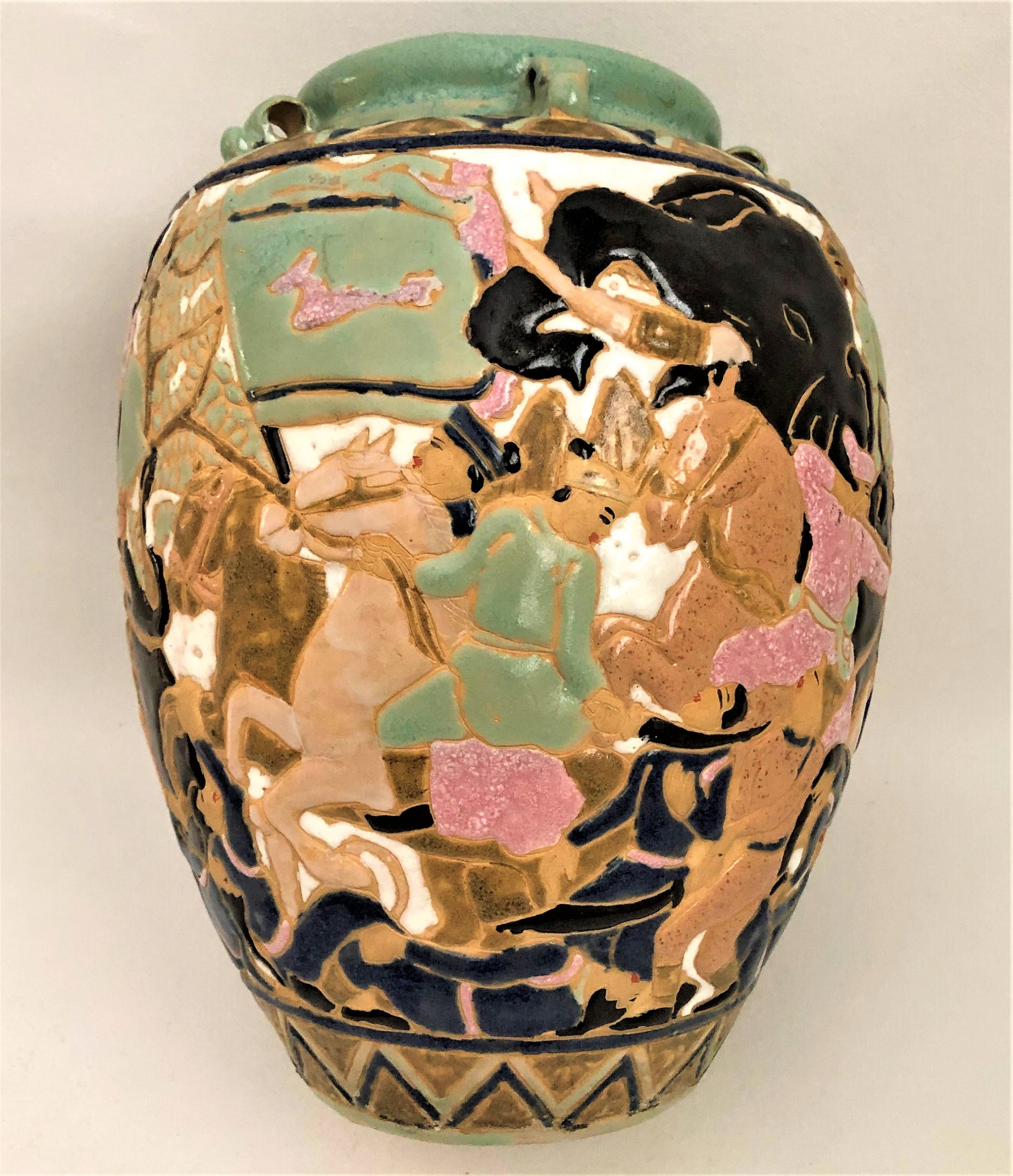 Bien Hoa Ceramics RARE Thanh Le Vase with Legendary The Etsy España