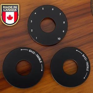 Bagues ton/volume gravées sur mesure