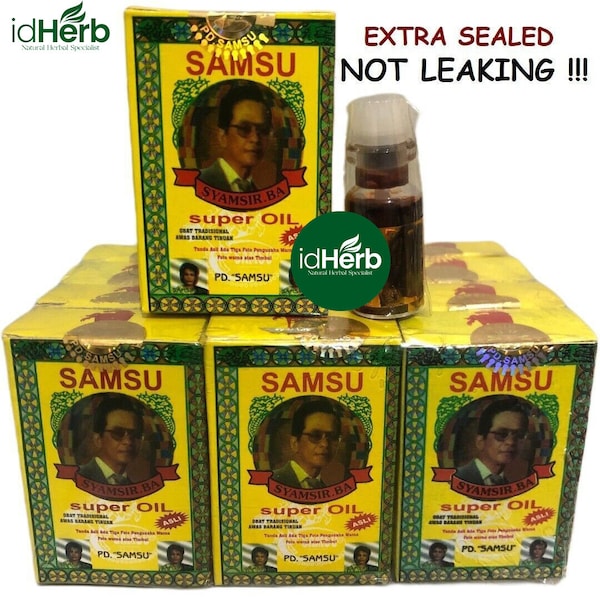 1 Box - 6 Boxes of 100% Original SAMSU SUPER DELAY Oil 5ml - idHerb