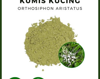 POWDER  KUMIS KUCING Orthosiphon Aristatus All Fresh Natural Herbs spices Indonesian herb Organic WildCrafted