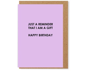Just A Reminder Card Etsy