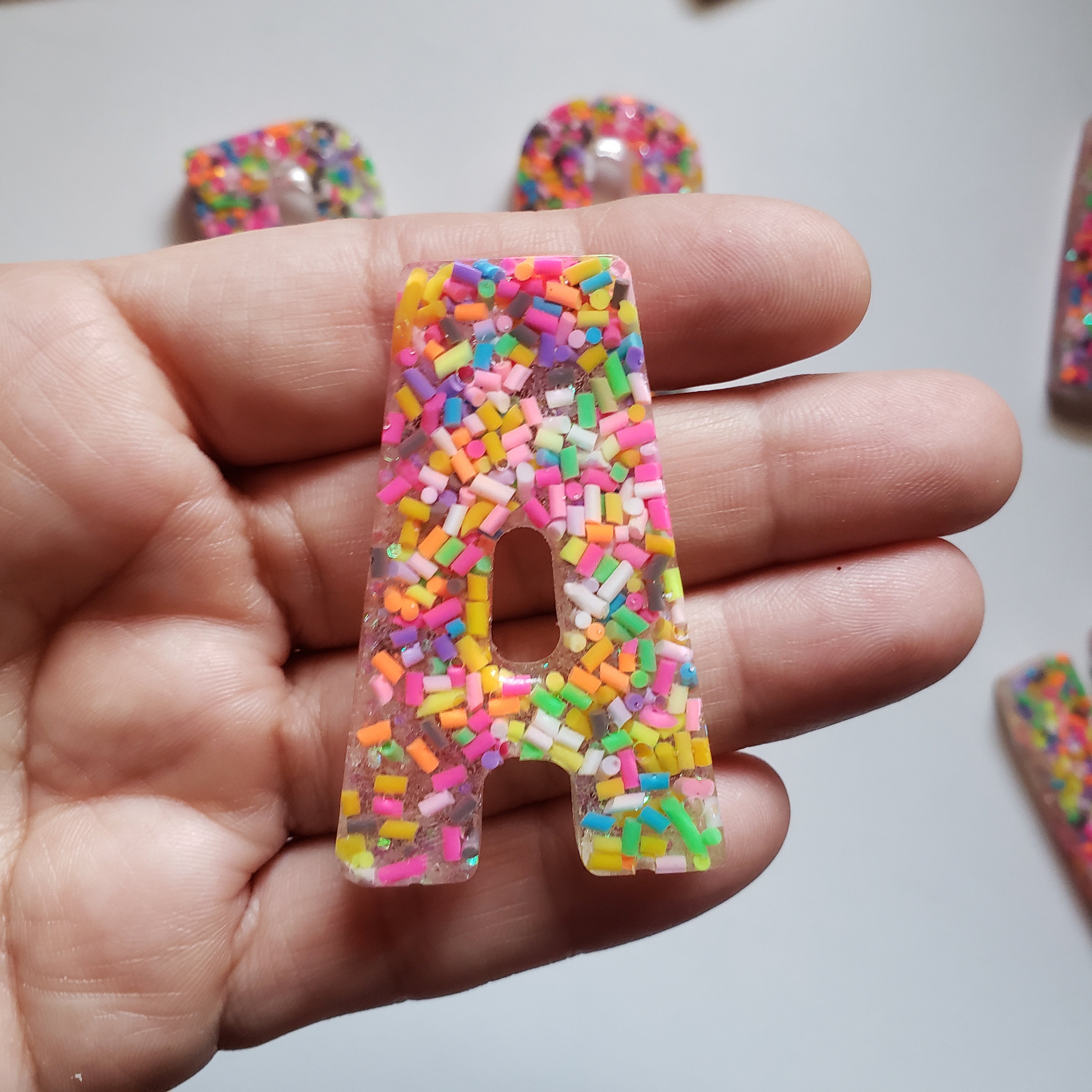 ALPHABET LETTERS Letters Diy Crafts Resin Crafts Craft Etsy