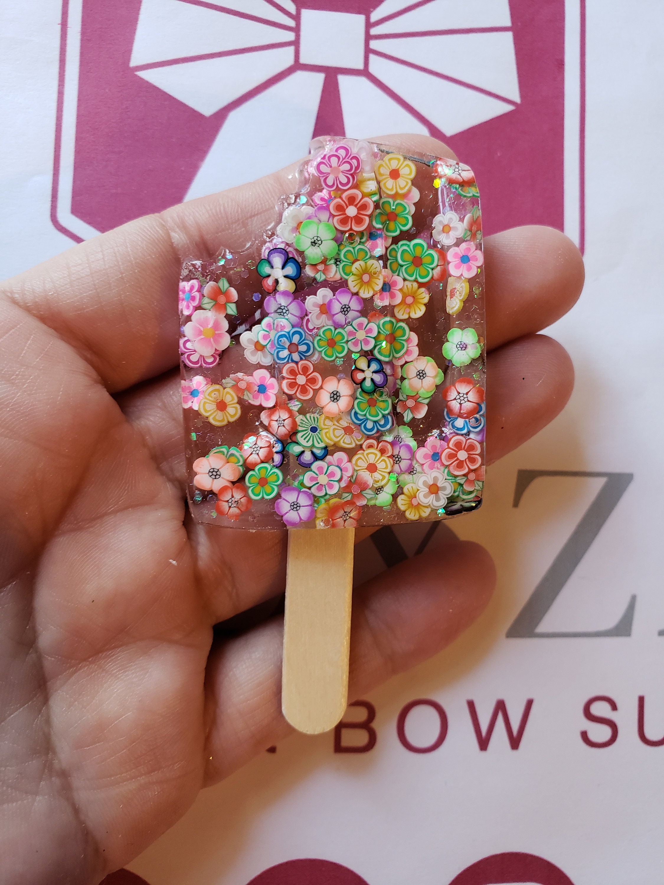 FRUIT POPSICLES Popsicles Fruit Hair Accessories Bow Etsy